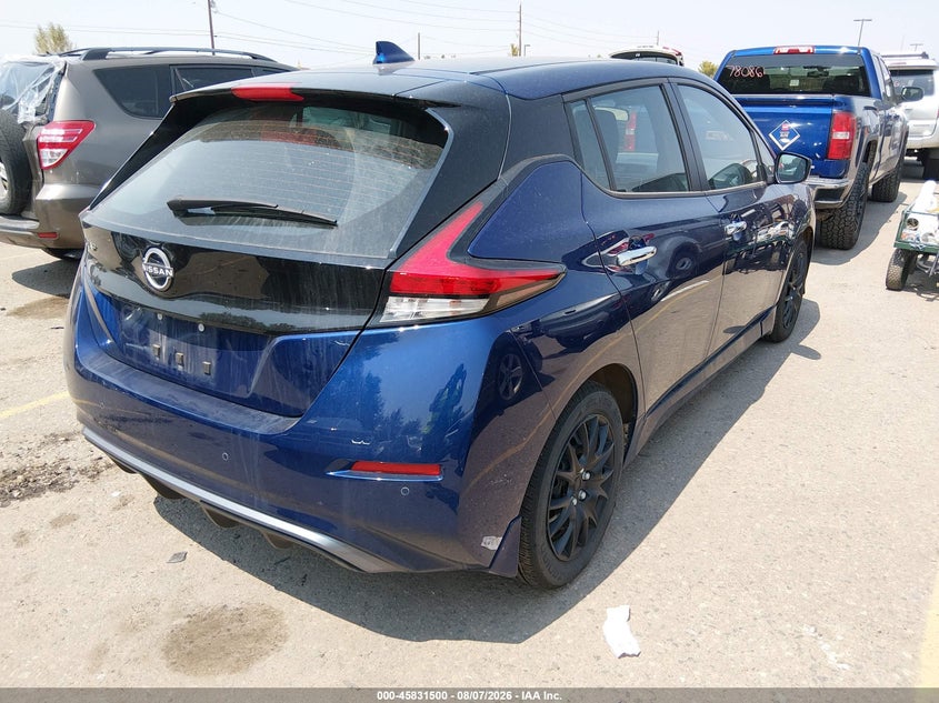 2025 Nissan Leaf VIN 1N4AZ1BV7SC565359 IAAI salvage auction — HAIL, Wait Title, sold $9,450 on 2026-10-01 (photo 4)