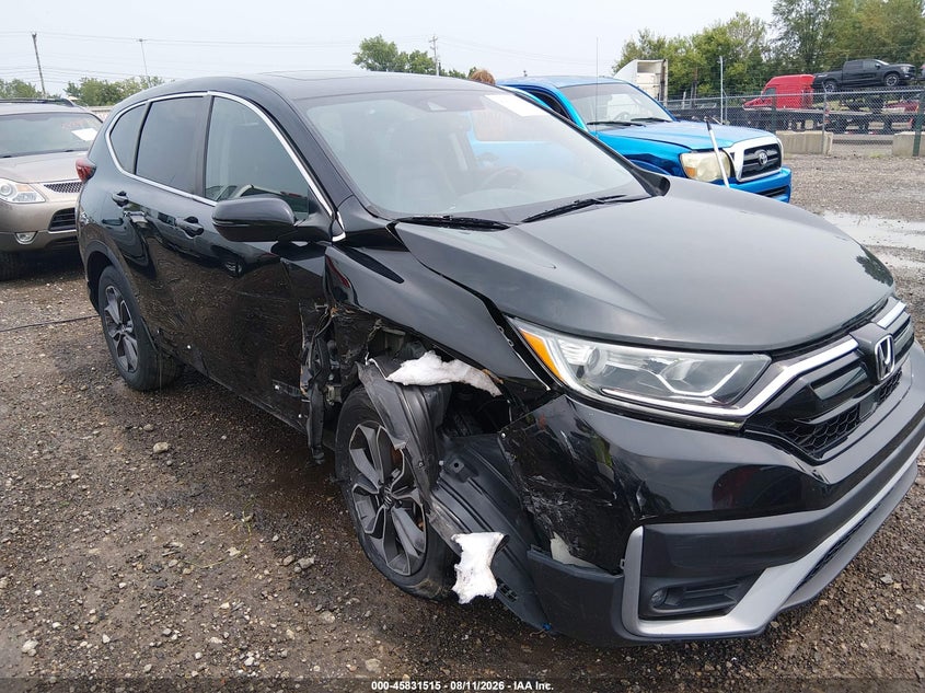 2021 Honda Cr-v VIN 5J6RW2H87MA012345 — IAAI salvage auction photo