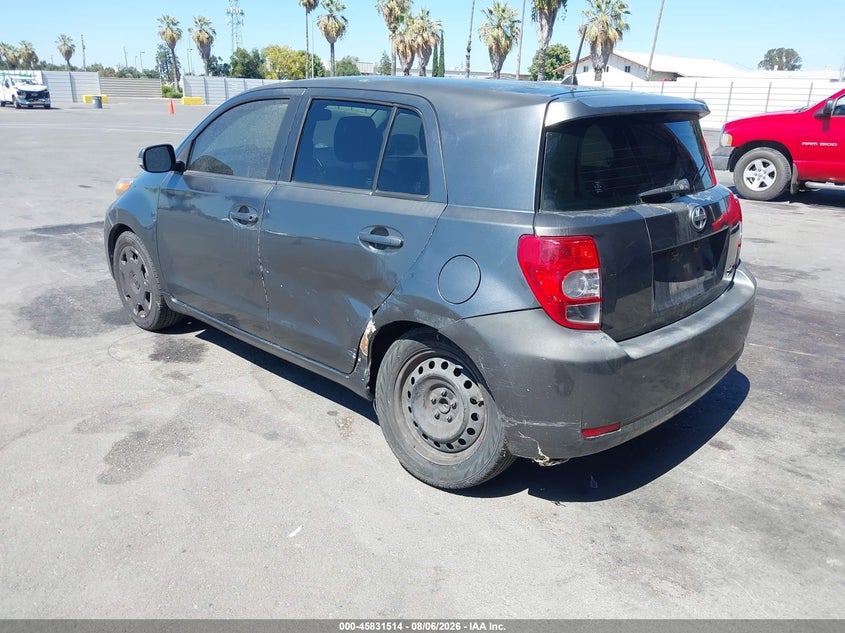 2013 Scion Xd VIN JTKKUPB44D1033405 IAAI salvage auction — LEFT REAR, Wait Title, sold $700 on 2026-09-08 (photo 3)