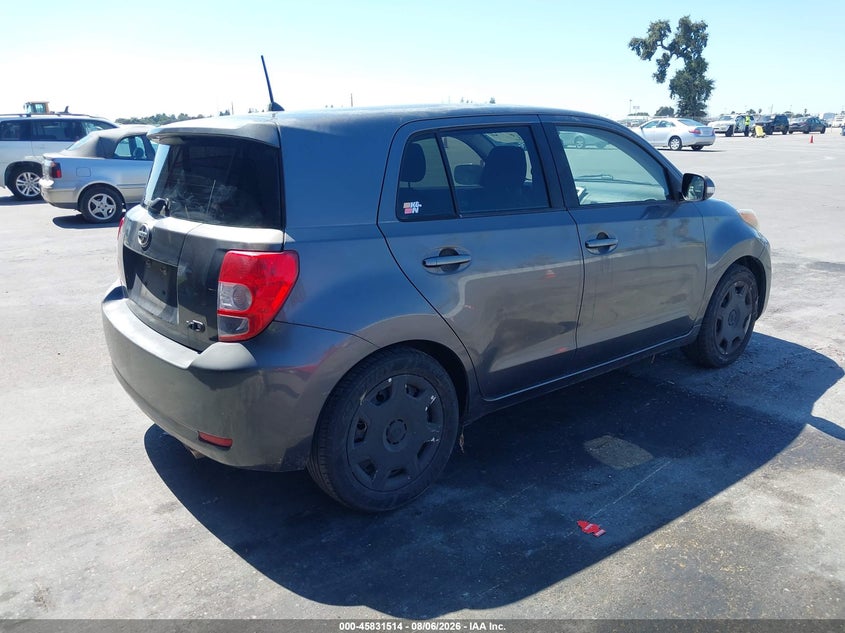 2013 Scion Xd VIN JTKKUPB44D1033405 IAAI salvage auction — LEFT REAR, Wait Title, sold $700 on 2026-09-08 (photo 4)