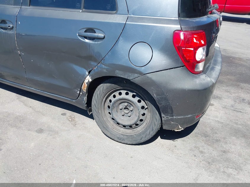 2013 Scion Xd VIN JTKKUPB44D1033405 IAAI salvage auction — LEFT REAR, Wait Title, sold $700 on 2026-09-08 (photo 6)