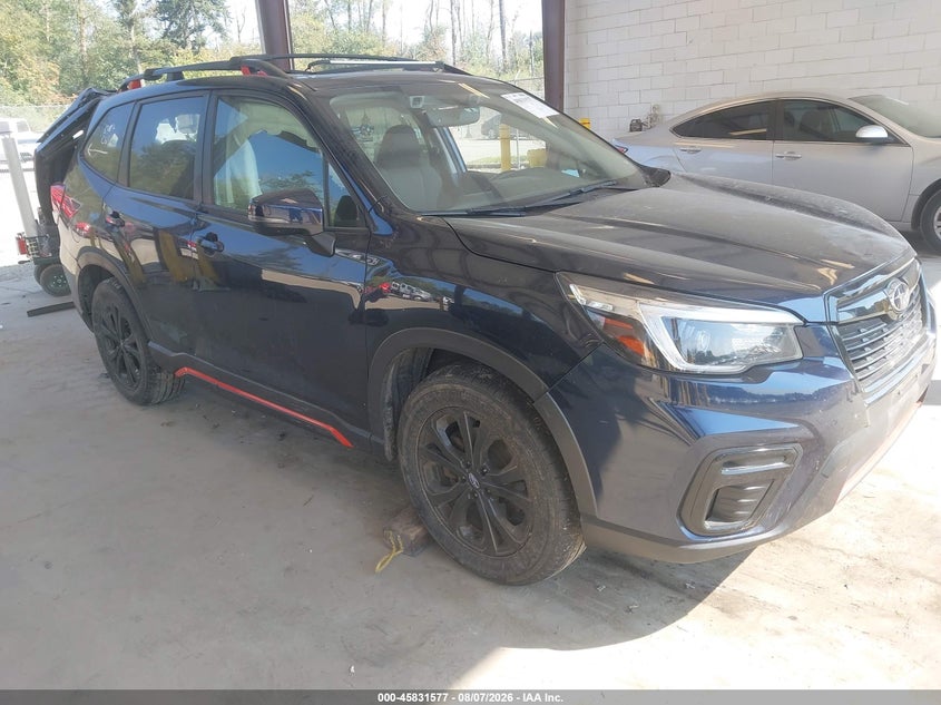 2021 Subaru Forester VIN JF2SKARC8MH543661 IAAI salvage auction — ALL OVER, Salvage Title, sold $2,800 on 2026-10-03 (photo 1)
