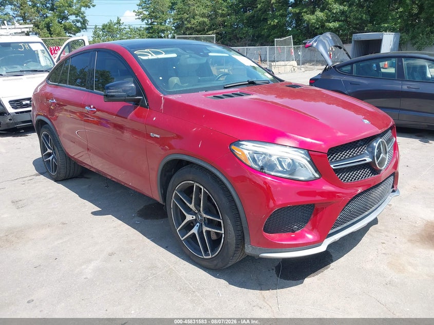 2017 Mercedes-benz Amg gle coupe VIN 4JGED6EB1HA059941 — IAAI salvage auction photo