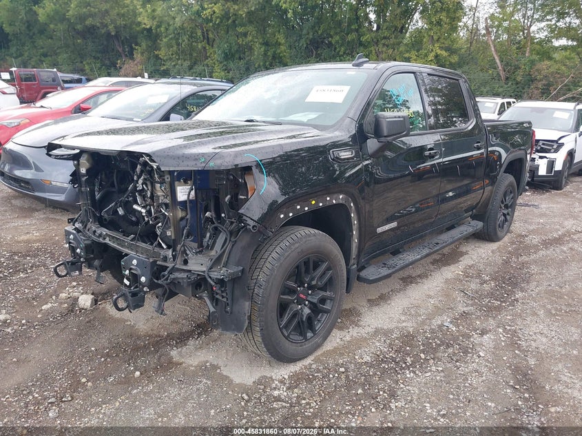 2024 GMC Sierra 1500 VIN 1GTUUCE80RZ139155 IAAI salvage auction — Front End, Wait Title, sold $21,100 on 2026-09-22 (photo 2)