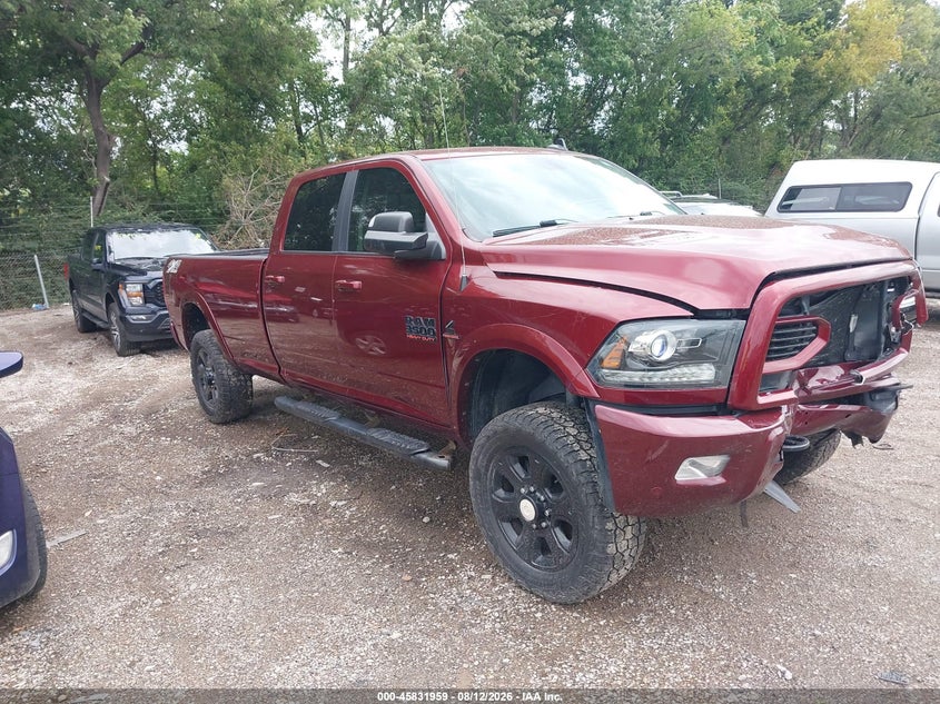 2018 Ram 3500 VIN 3C63R3JL5JG310999 IAAI salvage auction — FRONT END, Clear (Indiana), sold $6,400 on 2026-09-10 (photo 1)