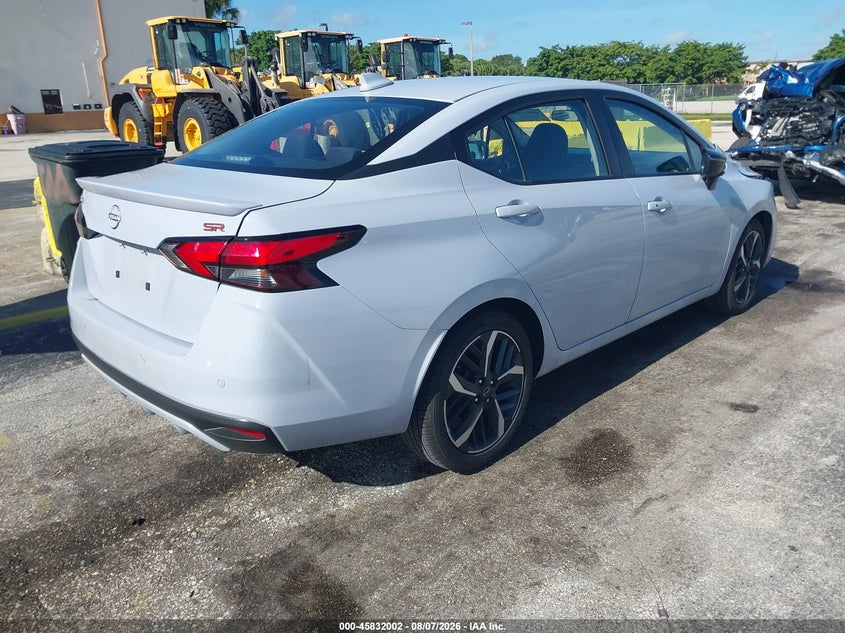 2025 Nissan Versa VIN 3N1CN8FV5SL833866 IAAI salvage auction — FRONT END, Enterprise Vehicles Clear Only (Louisiana), sold $9,200 on 2026-08-20 (photo 4)