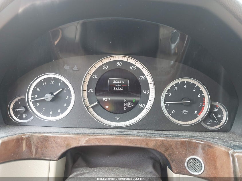 2013 Mercedes-benz E-klasse VIN WDDHH8JBXDA728151 IAAI salvage auction — NORMAL WEAR, Clear (Massachusetts), sold $6,550 on 2026-08-14 (photo 7)