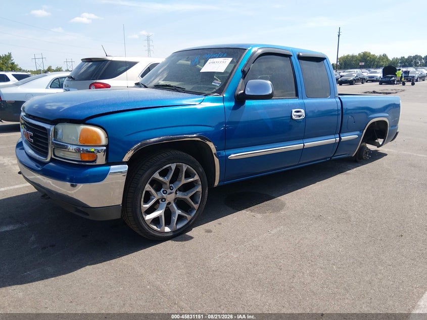 2000 Gmc Sierra 1500 VIN 2GTEC19TXY1328414 IAAI salvage auction — NORMAL WEAR, Clear (Tennessee), sold $800 on 2026-09-01 (photo 2)