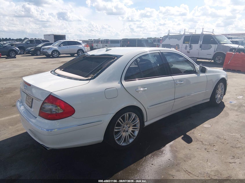 2007 Mercedes-benz E-class VIN WDBUF56X57A989028 IAAI salvage auction — STORM DAMAGE, Salvage (North Carolina), sold $750 on 2026-08-20 (photo 4)
