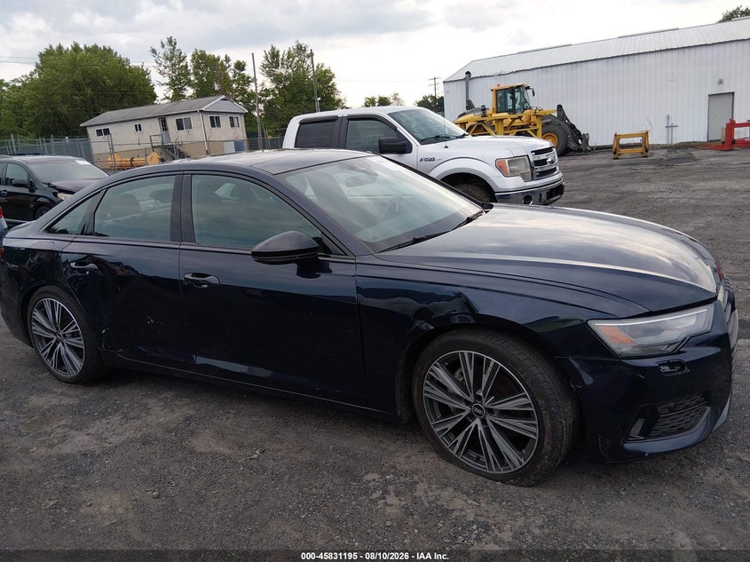 2021 Audi A6 VIN WAUD3AF27MN056515 IAAI salvage auction — RIGHT SIDE, Salvage Title, sold $11,900 on 2026-09-10 (photo 6)