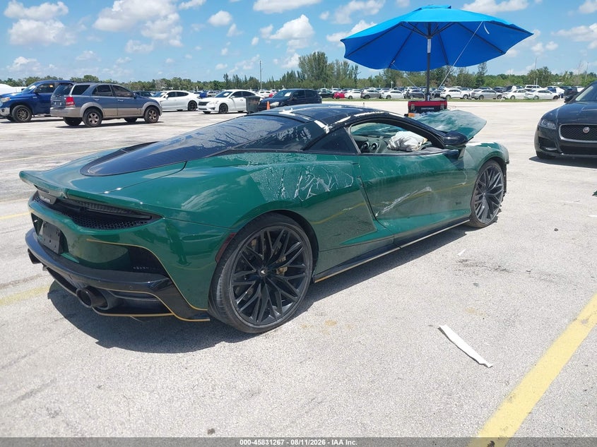 2023 Mclaren Gt VIN SBM22GCA8PW002934 IAAI salvage auction — ALL OVER, Salvage Title, sold $43,750 on 2026-09-03 (photo 4)