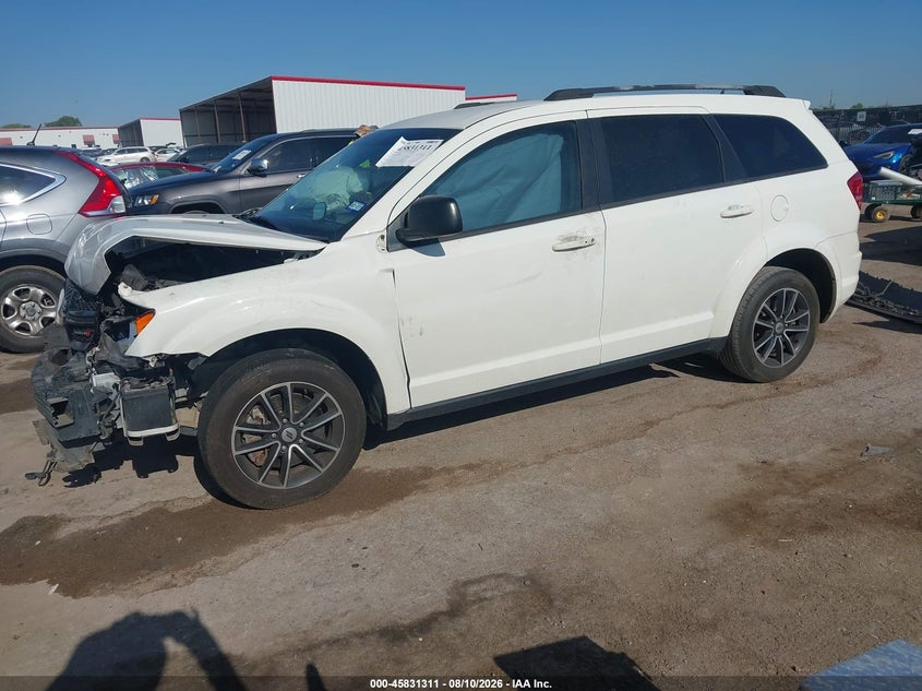 2018 Dodge Journey VIN 3C4PDCAB8JT273972 IAAI salvage auction — FRONT END, Salvage (Texas), sold $375 on 2026-10-02 (photo 2)
