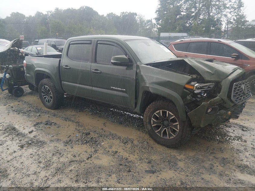 2022 Toyota Tacoma VIN 3TYCZ5AN2NT063376 — IAAI salvage auction photo