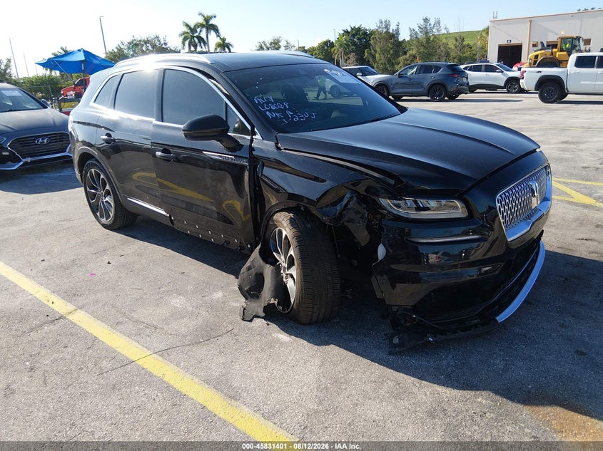 2022 Lincoln Nautilus VIN 2LMPJ6K95NBL08068 — IAAI salvage auction photo