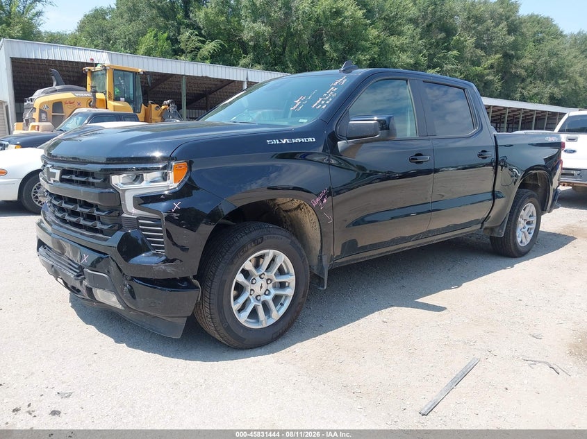2026 Chevrolet Silverado 1500 VIN 1GCUKEED7TZ178296 IAAI salvage auction — FRONT END, Enterprise Vehicles Clear Only (Kansas), sold $34,500 on 2026-08-19 (photo 2)
