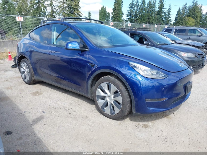 2020 Tesla Model y VIN 5YJYGDEE9LF059841 — IAAI salvage auction photo