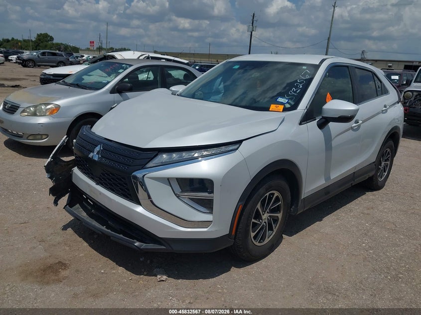 2022 Mitsubishi ECLIPSE VIN JA4ASUAA0NZ017830 IAAI salvage auction — NORMAL WEAR, Original (Texas), sold $2,500 on 2026-09-09 (photo 2)