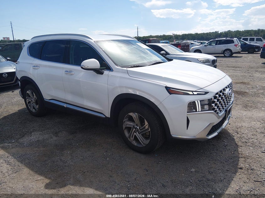 2022 Hyundai Santa fe VIN 5NMS64AJ9NH404654 — IAAI salvage auction photo
