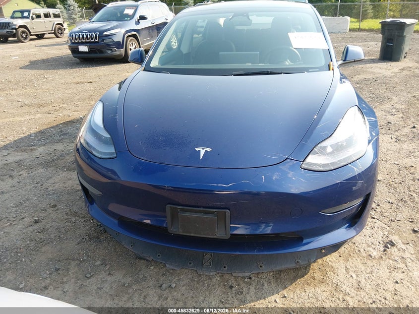 2023 Tesla Model 3 VIN 5YJ3E1EA7PF578341 IAAI salvage auction — WATER/FLOOD, Salvage Title, sold $6,900 on 2026-08-22 (photo 6)