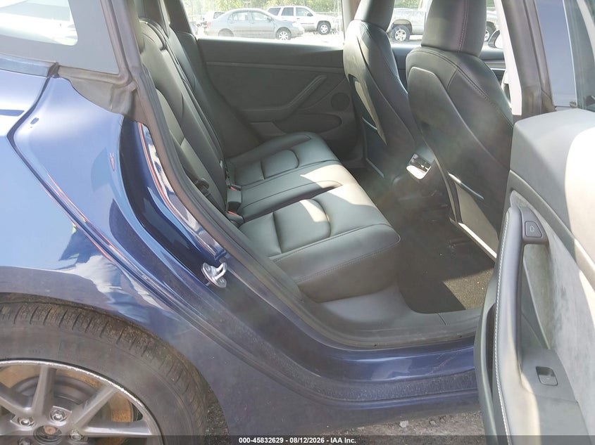 2023 Tesla Model 3 VIN 5YJ3E1EA7PF578341 IAAI salvage auction — WATER/FLOOD, Salvage Title, sold $6,900 on 2026-08-22 (photo 8)