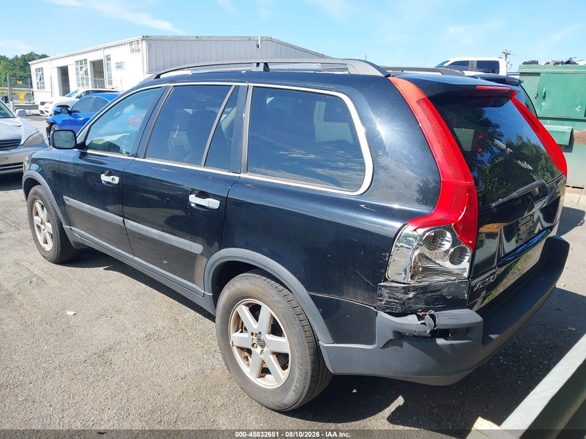 2006 Volvo Xc90 VIN YV4CN592561242797 IAAI salvage auction — REAR END, Salvage (North Carolina), sold $475 on 2026-08-20 (photo 3)