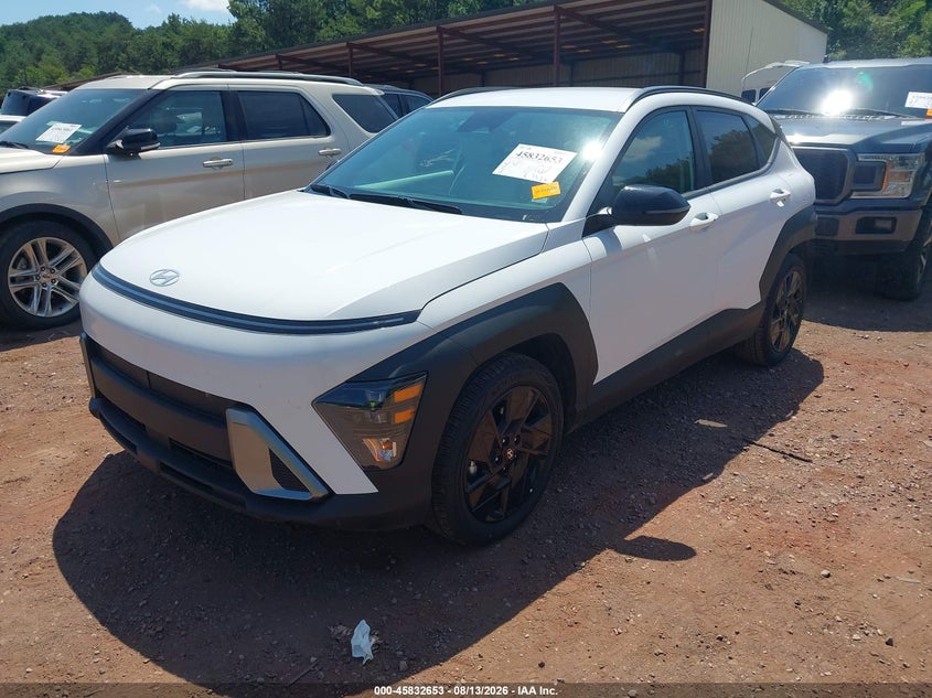 2026 Hyundai Kona VIN KM8HF3AB3TU360648 IAAI salvage auction — REAR END, Enterprise Vehicles Clear Only (Oklahoma), sold $13,200 on 2026-08-19 (photo 2)