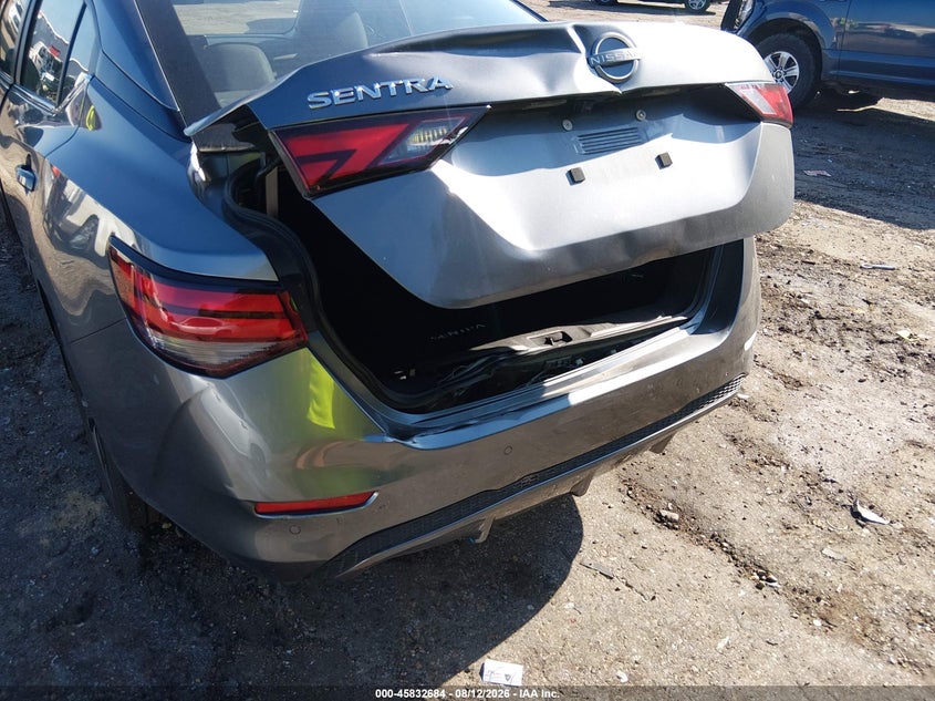 2025 Nissan Sentra VIN 3N1AB8CV7SY356834 IAAI salvage auction — REAR END, Enterprise Vehicles Clear Only (Washington), sold $10,700 on 2026-08-19 (photo 6)