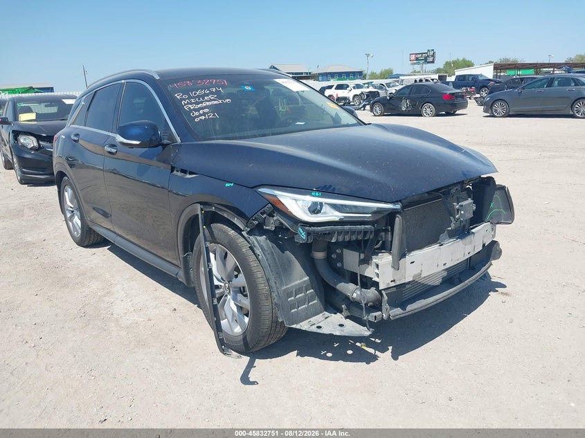 2021 Infiniti Qx50 VIN 3PCAJ5CA1MF102577 — IAAI salvage auction photo