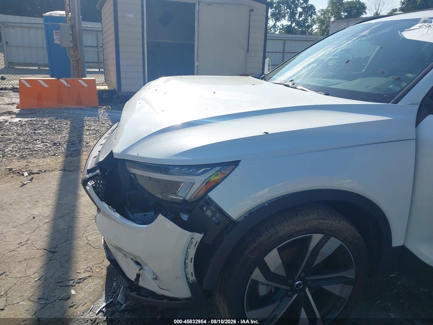 2024 Volvo Xc40 VIN YV4L12UL1R2272677 IAAI salvage auction — FRONT END, Salvage (Georgia), sold $10,000 on 2026-09-10 (photo 6)