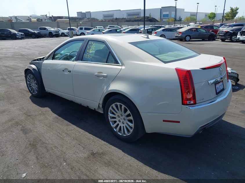 2011 Cadillac Cts VIN 1G6DK5ED9B0106277 IAAI salvage auction — LEFT FRONT, Salvage Certificate (California), sold $1,350 on 2026-08-28 (photo 3)