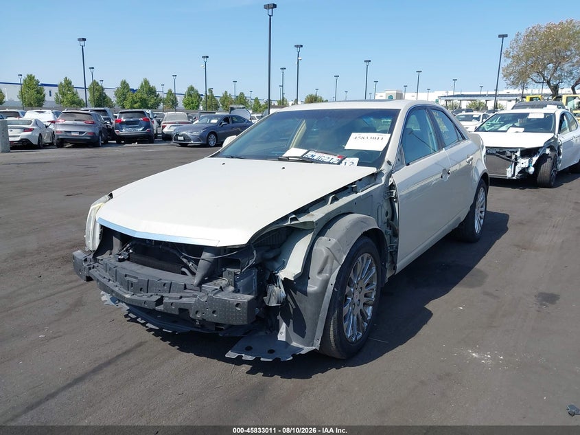 2011 Cadillac Cts VIN 1G6DK5ED9B0106277 IAAI salvage auction — LEFT FRONT, Salvage Certificate (California), sold $1,350 on 2026-08-28 (photo 6)