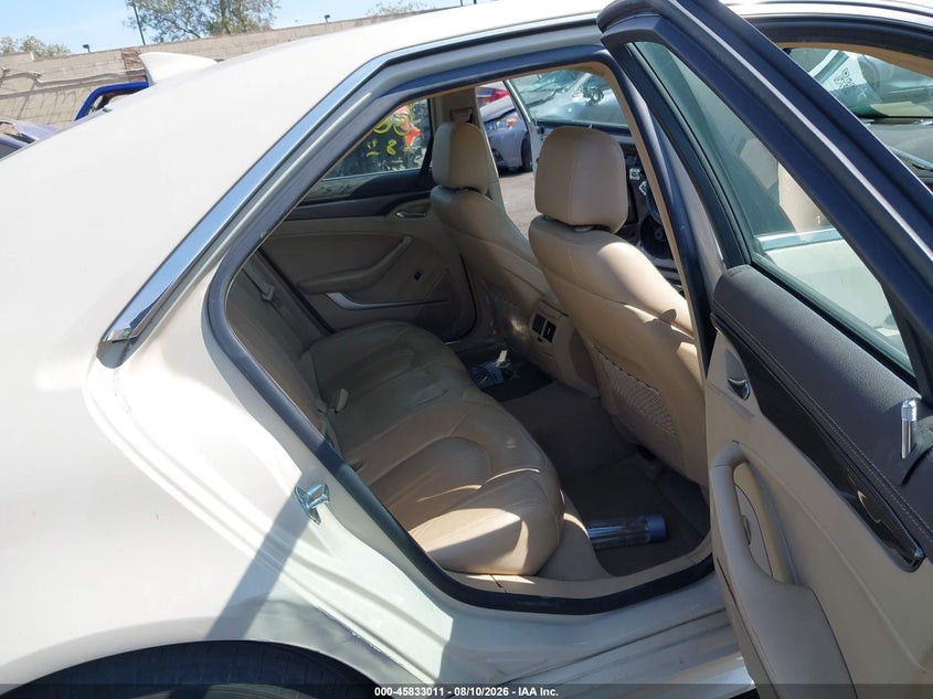 2011 Cadillac Cts VIN 1G6DK5ED9B0106277 IAAI salvage auction — LEFT FRONT, Salvage Certificate (California), sold $1,350 on 2026-08-28 (photo 8)