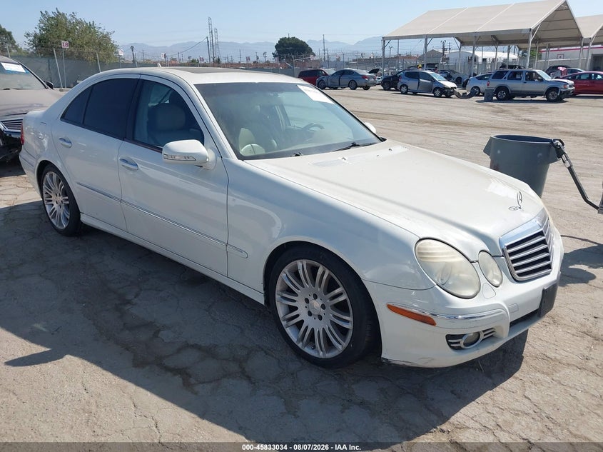 2008 Mercedes-benz E-class VIN WDBUF56X58B296357 IAAI salvage auction — NORMAL WEAR, Clear - Dealer Only (California), sold $400 on 2026-08-19 (photo 1)