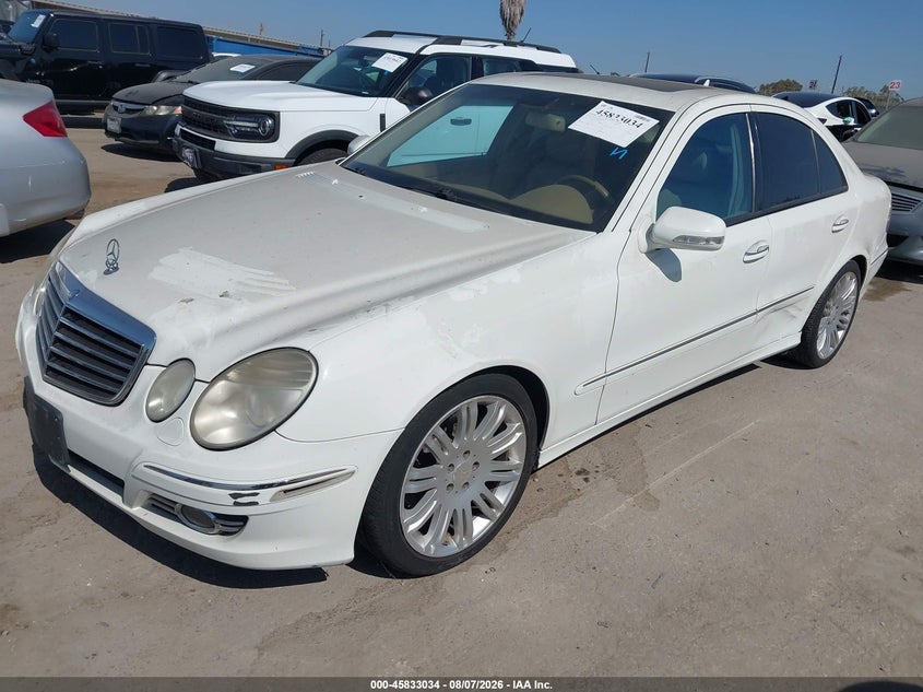 2008 Mercedes-benz E-class VIN WDBUF56X58B296357 IAAI salvage auction — NORMAL WEAR, Clear - Dealer Only (California), sold $400 on 2026-08-19 (photo 2)