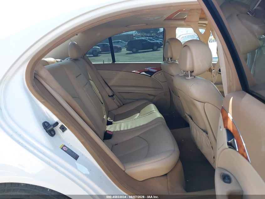 2008 Mercedes-benz E-class VIN WDBUF56X58B296357 IAAI salvage auction — NORMAL WEAR, Clear - Dealer Only (California), sold $400 on 2026-08-19 (photo 8)