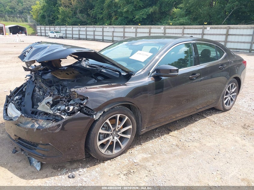 2016 Acura Tlx VIN 19UUB2F55GA010720 IAAI salvage auction — FRONT END, Clear (Tennessee), sold $550 on 2026-09-24 (photo 2)