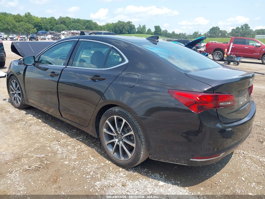 2016 Acura Tlx VIN 19UUB2F55GA010720 IAAI salvage auction — FRONT END, Clear (Tennessee), sold $550 on 2026-09-24 (photo 3)