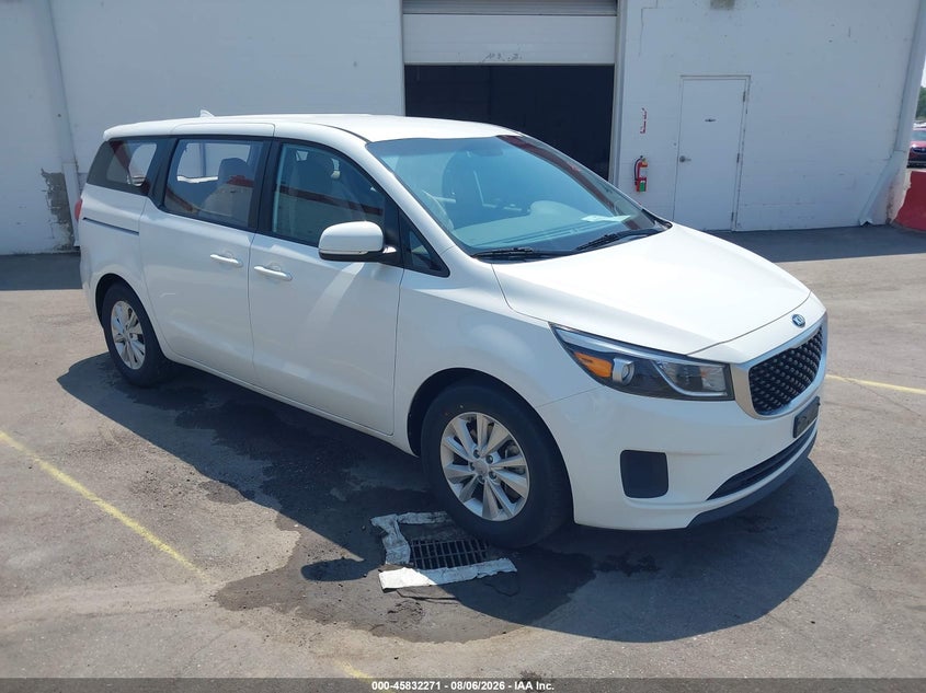 2018 Kia SEDONA VIN KNDMA5C19J6396735 — IAAI salvage auction photo