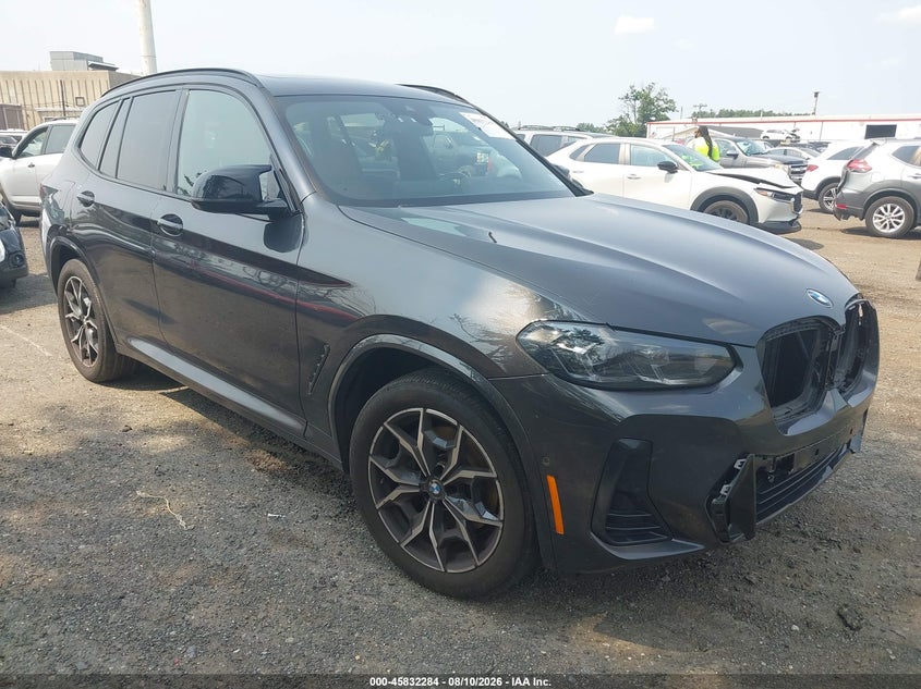 2024 BMW X3 VIN 5UX83DP06R9U98512 — IAAI salvage auction photo