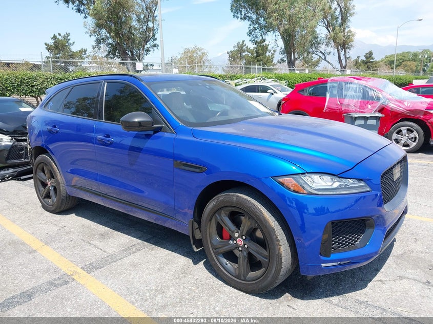 2018 Jaguar F-pace VIN SADCM2FV1JA284660 — IAAI salvage auction photo