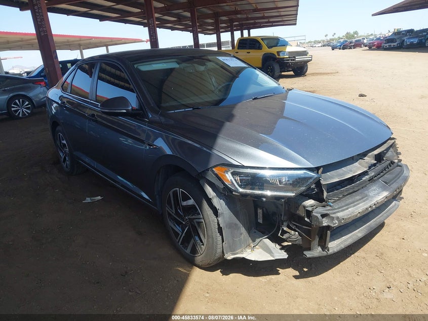 2022 Volkswagen Jetta VIN 3VWGM7BUXNM027008 — IAAI salvage auction photo
