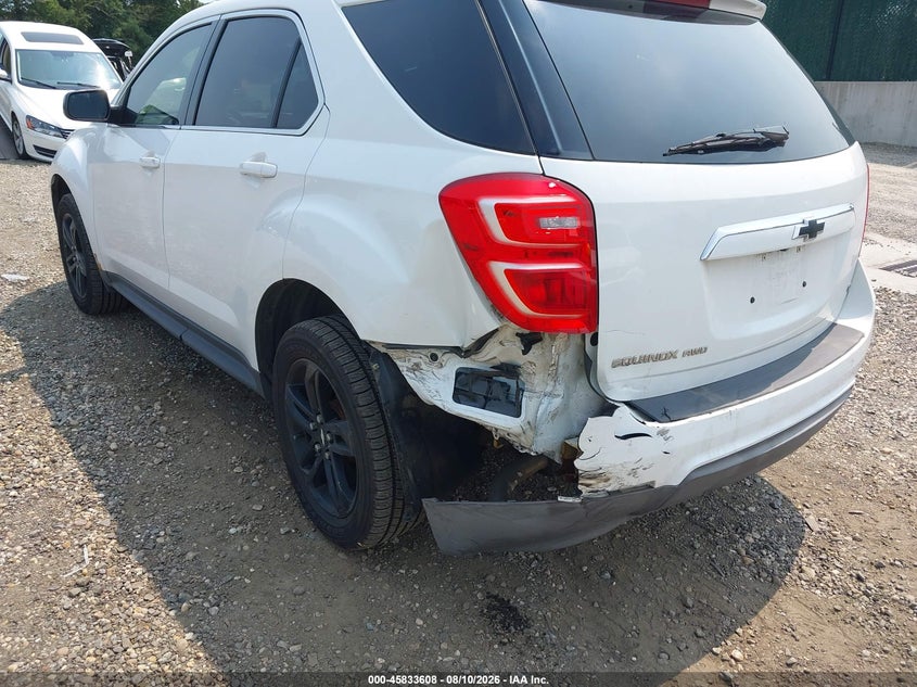 2017 Chevrolet Equinox VIN 2GNFLFEKXH6128366 IAAI salvage auction — REAR END, Wait Title, sold $1,100 on 2026-09-07 (photo 6)
