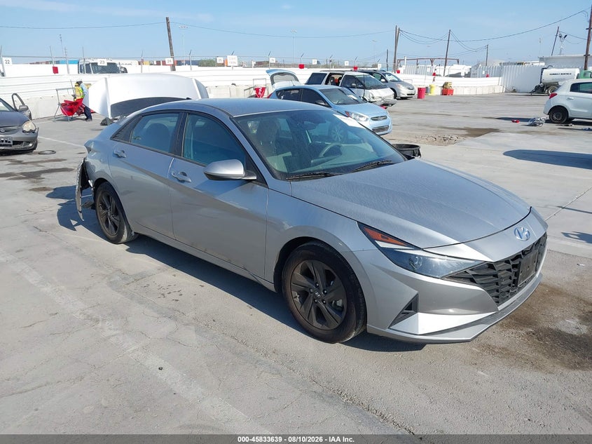 2023 Hyundai Elantra VIN 5NPLM4AG9PH099953 IAAI salvage auction — REAR END, Salvage (California), sold $3,650 on 2026-08-28 (photo 1)