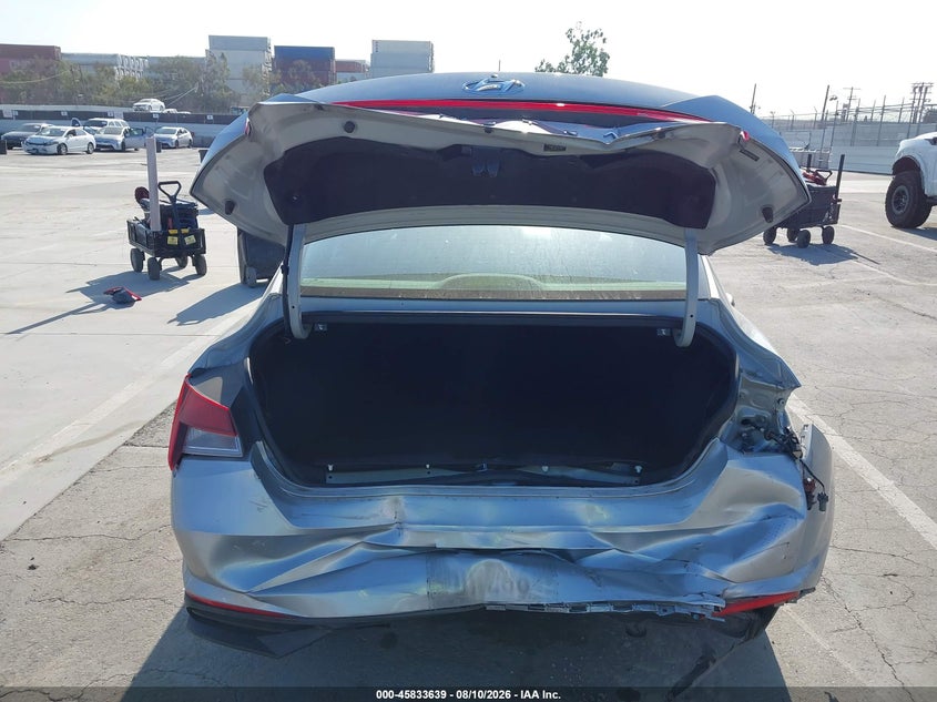 2023 Hyundai Elantra VIN 5NPLM4AG9PH099953 IAAI salvage auction — REAR END, Salvage (California), sold $3,650 on 2026-08-28 (photo 6)