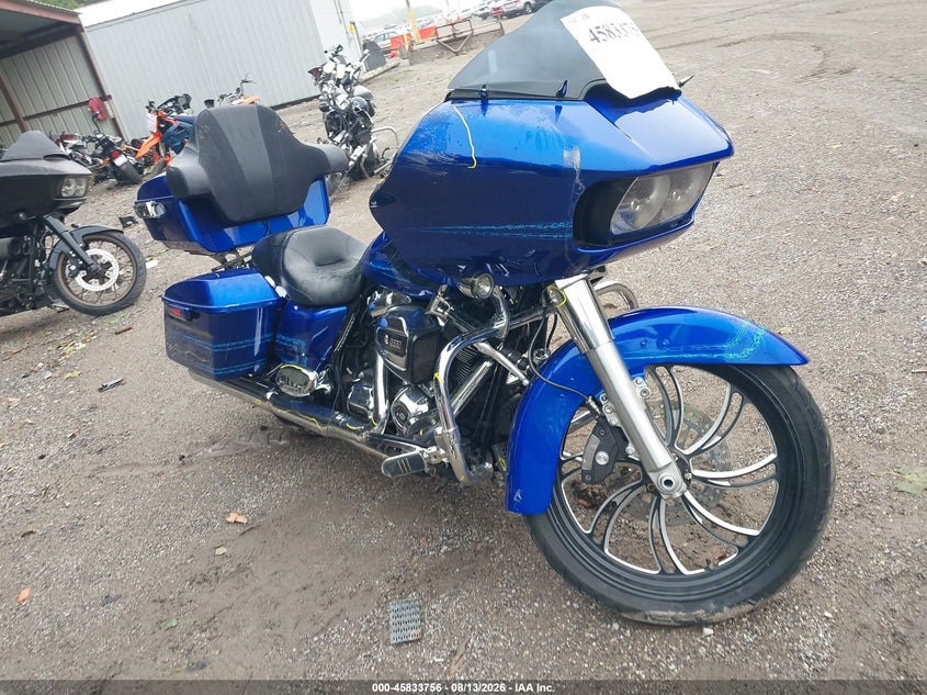 2019 Harley-davidson Road glide VIN 1HD1KHC16KB633531 IAAI salvage auction — SIDE, Salvage Title, sold $25 on 2026-10-09 (photo 1)