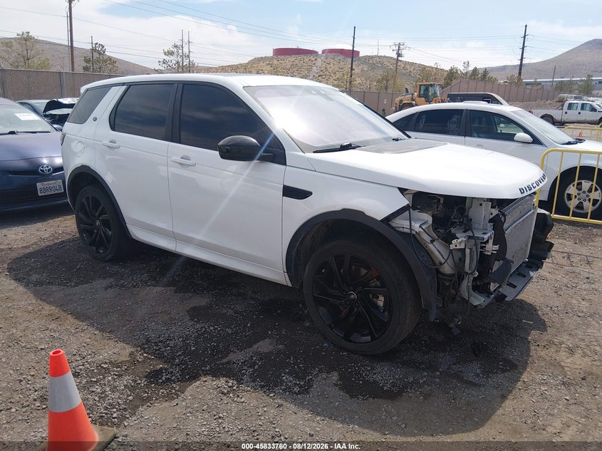 2018 Land rover Discovery sport VIN SALCR2SX7JH751049 IAAI salvage auction — FRONT END, Salvage Title, sold $4,550 on 2026-09-11 (photo 1)