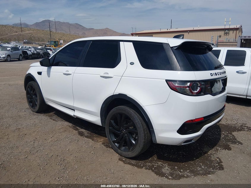 2018 Land rover Discovery sport VIN SALCR2SX7JH751049 IAAI salvage auction — FRONT END, Salvage Title, sold $4,550 on 2026-09-11 (photo 3)