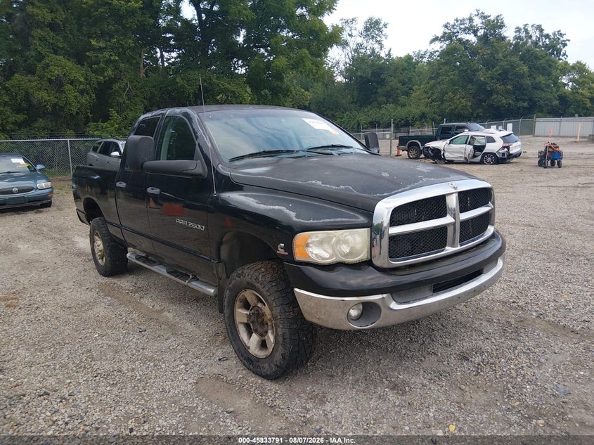 2005 Dodge Ram VIN 3D7KS28CX5G865595 IAAI salvage auction — NORMAL WEAR, Original (Ohio), sold $1,675 on 2026-09-07 (photo 1)