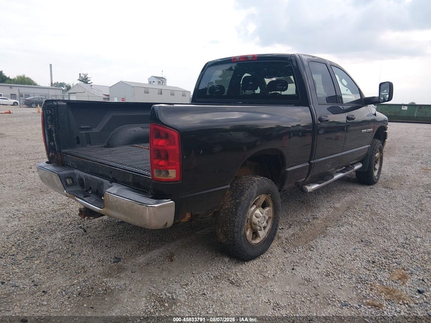 2005 Dodge Ram VIN 3D7KS28CX5G865595 IAAI salvage auction — NORMAL WEAR, Original (Ohio), sold $1,675 on 2026-09-07 (photo 4)