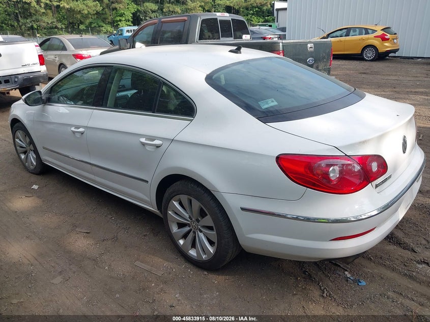 2009 Volkswagen Cc VIN WVWML73C09E567932 IAAI salvage auction — UNKNOWN, Clear (Virginia), sold $300 on 2026-08-13 (photo 3)